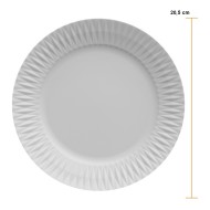 Prato Sobremesa 20,5cm Diamante Porcelana Germer